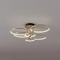 modern ceiling lamp 3d model