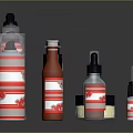 Various Cosmetic And Personal Care Product Bottles With Different Colors Shapes And Pump Dispensers