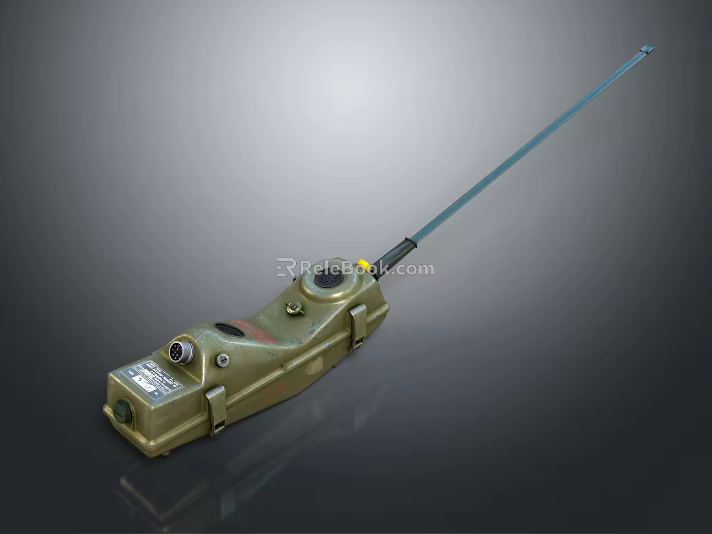 Retro walkie-talkie walkie-talkie radio walkie-talkie wireless walkie-talkie 3d model