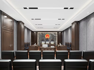 The Modern Court 3d model