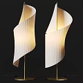 Light Luxury Table Lamp Bedroom Table Lamp Table Lamp Combination 3d model
