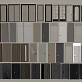 Collection of Modern Hinged Doors in Various Colors and Designs for Interior Spaces