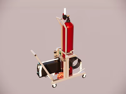 welding car welding machine 3d model