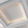 Jianou ceiling modeling board 3d model