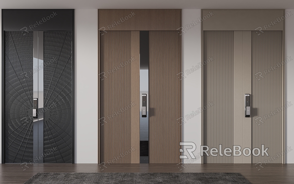 Entry door model