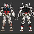 Modern Robot Warrior Robocop 3d model