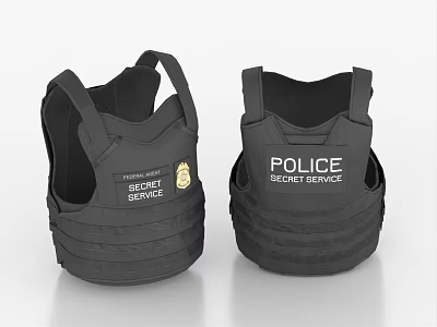bulletproof vest bulletproof vest military bulletproof vest police bulletproof vest 3d model