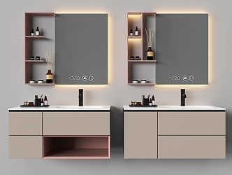 Modern sink 3d model