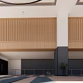Inside the gym 3d model