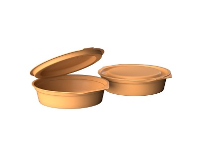 Food packaging box packing box bowl 3d model