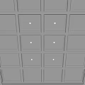 Modern ceiling shape ceiling 3d model