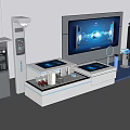 Multimedia interactive screen technology sand table touch screen 3d model