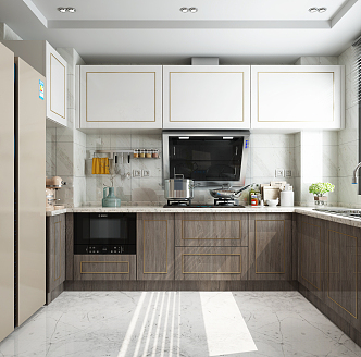 Modern Kitchen 3d model