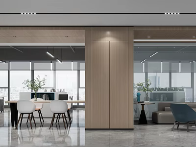 Modern Leisure Area 3d model