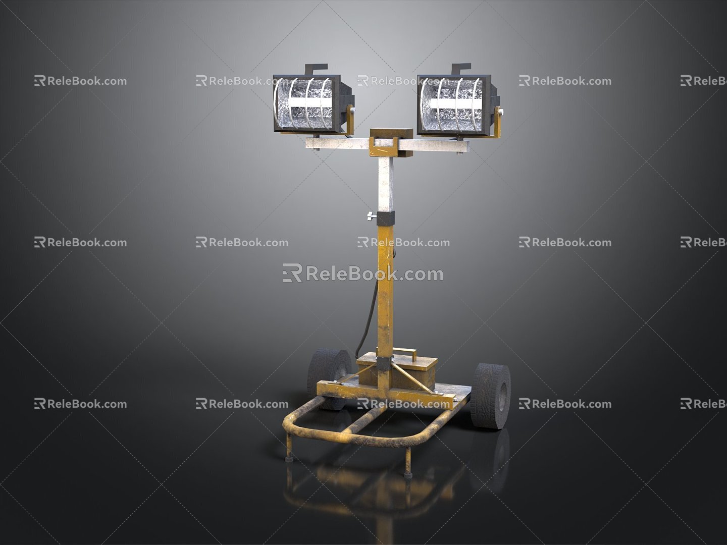 Searchlight Spotlight Stage Lighting Stage Lighting Equipment Lighting Lamp Photo Car Lighting Equipment 3d model