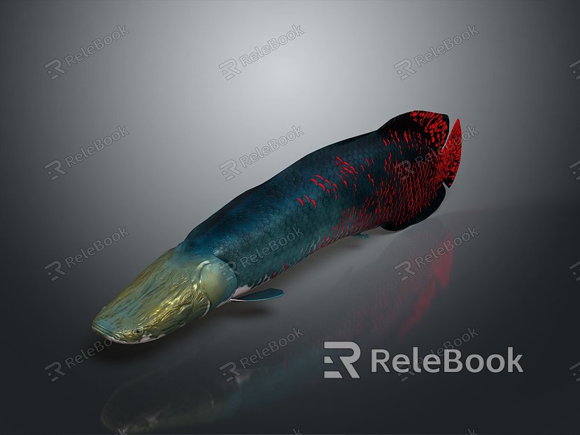 walrus giant tongue fish fish freshwater fish sea fish animal game animal cartoon animal model