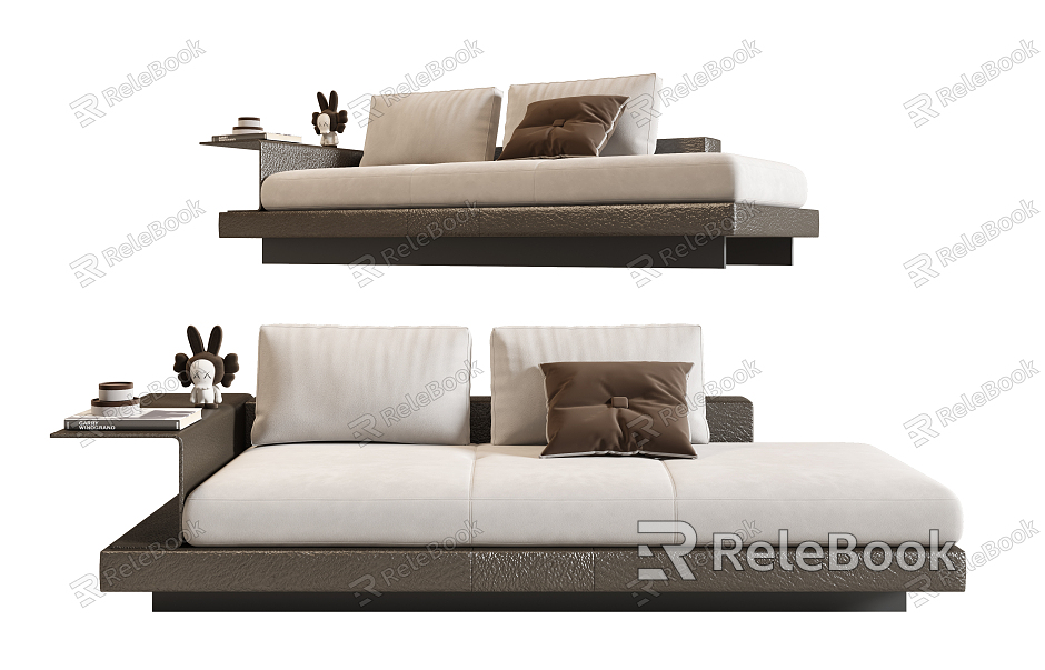 Modern chaise longue model