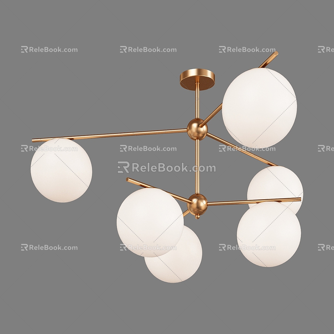 Simple Light Luxury Chandelier model