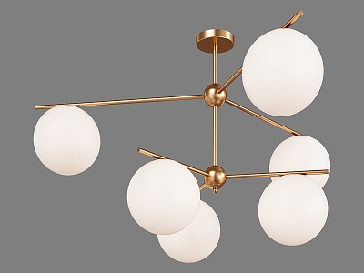 Simple Light Luxury Chandelier model