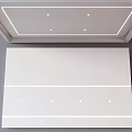 Headless lamp Ceiling downlight Spotlight Line lamp 3d model