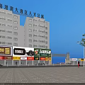 Guangdong Hong Kong Macao Greater Bay Area Commercial Street With Talent Apartment And Storefront Signboards