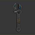 Durable Metal Adjustable Wrench Hardware Tool For Repair And Maintenance