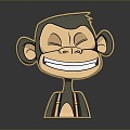 Monkey Monkey Cartoon Monkey Anime Monkey Stylized Monkey Fantasy Style Monkey Toy 3d model