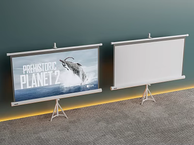 projection curtain projection curtain moving curtain outdoor curtain outdoor projection 3d model