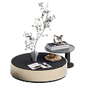 Coffee table combination 3d model