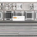Different Types of Air Conditioner Fans With Various Vent Grille Designs