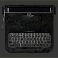 Vintage CONONA Typewriter With Retro Keyboard And Classic Mechanical Design