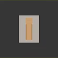 Wooden Staircase Model With Straight Design And Wooden Handrails And Steps