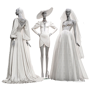 Wedding model collection 3d model