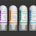 AM Skin Cleanser Sunscreen Lotion Daily Face Cleanser Brightening Moisturizer Skincare Products