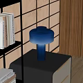 Table Lamp Table Lamp Side Bookshelf 3d model