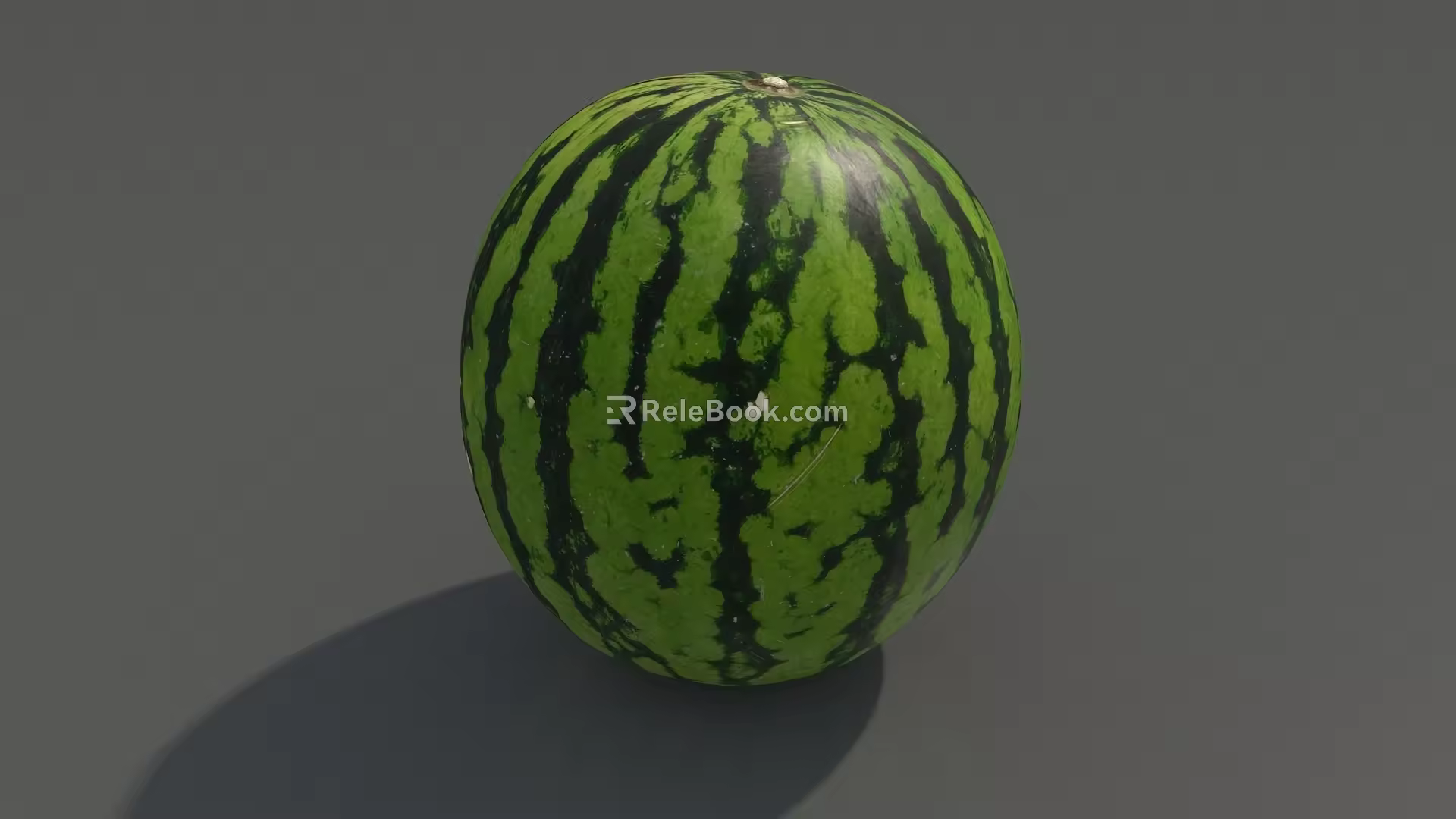 Watermelon big watermelon fruit super realistic high precision video level 3d model
