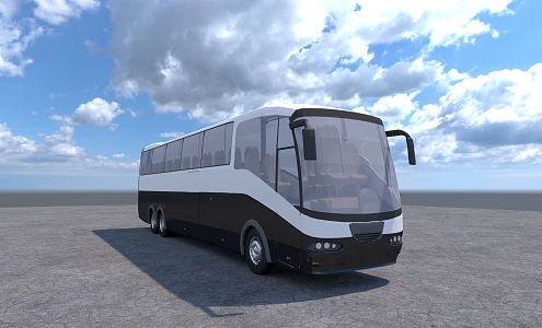 Bus Vehicle 3d model