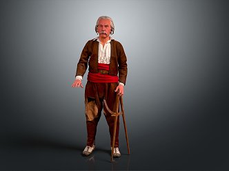 Old Man Old Man Grandpa Chinese Old Man Asian Old Man Oriental Old Man Old Man Old Man 3d model