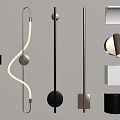 Modern wall lamp 3d model