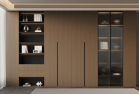 Italian Bookcase 3d model