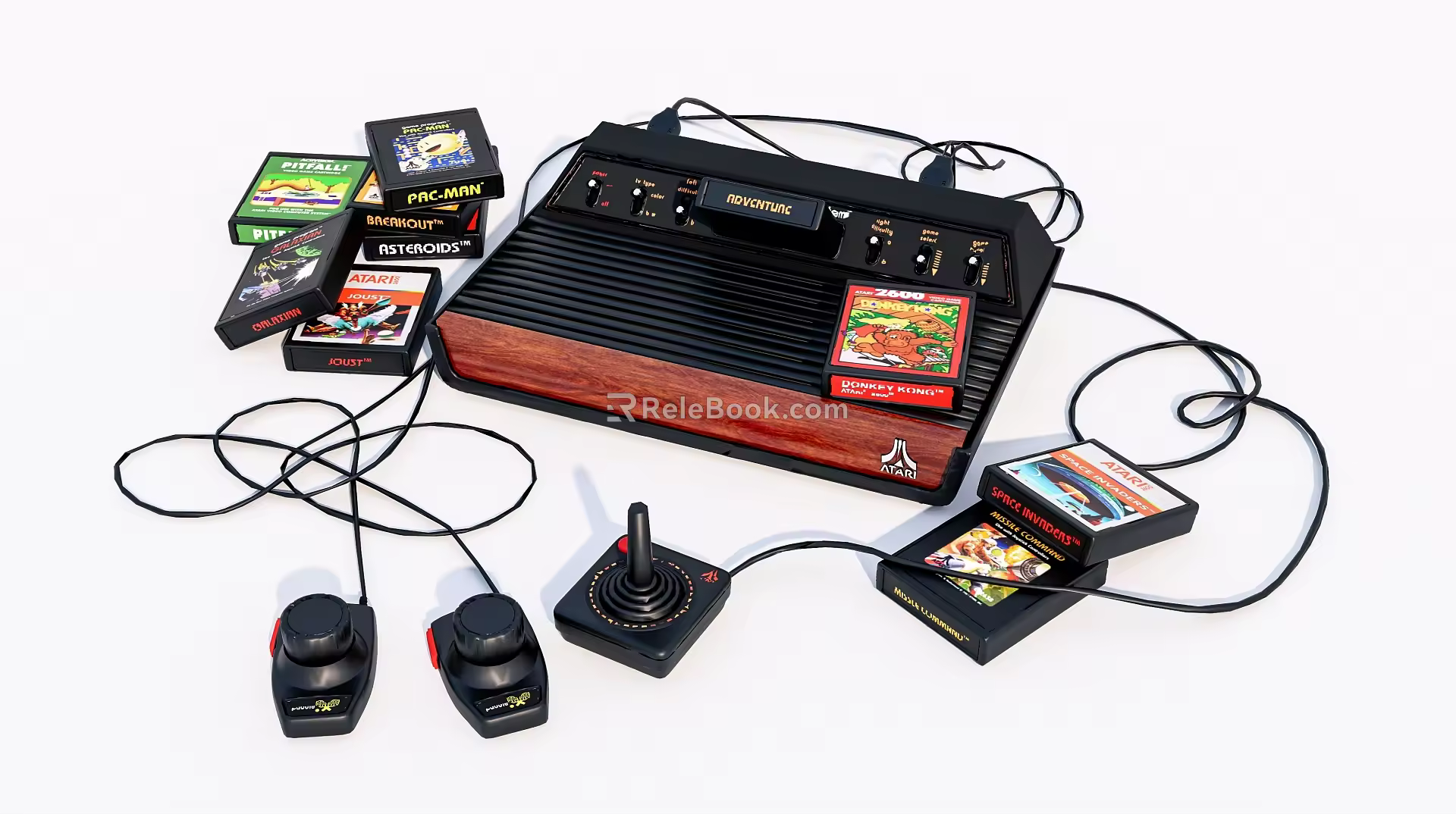 Modern game machine gaming equipment 3d model