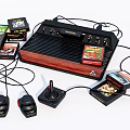 Modern game machine gaming equipment 3d model
