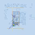 Modern Industrial Factory Building Exterior With Multi Storey Design Large Windows And Lawn Area