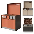 Modern Coffee Cabinet Coffee Cabinet 3d model