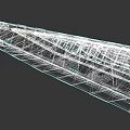 3D Model of Modern Warship with Sleek Design and Detailed Deck Structure