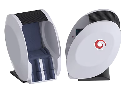 Massage Chair Sleeping Cabin Sleeping Cabin 3d model
