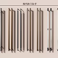 Modern Handle Hardware Handle Cabinet Door Handle 3d model
