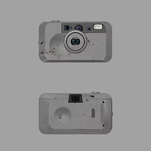 Digital Camera Realistic Camera Video Camera Digital Camera Machine Equipment Intelligence 3d model