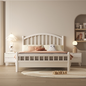 Modern Children's Bed 3d model