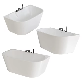 ABBER Bathtub 3d model